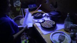 Melanie Cooking Tortang Talong ~ Stuffed Egg Plant