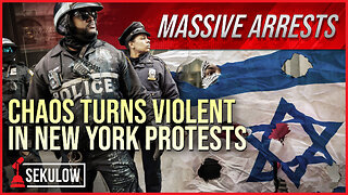 MASSIVE ARRESTS: Chaos Turns Violent in New York Protests