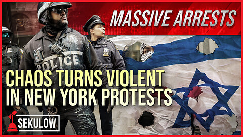 MASSIVE ARRESTS: Chaos Turns Violent in New York Protests