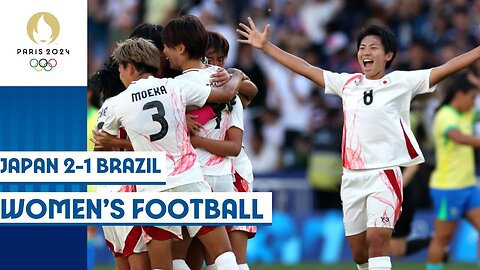 Japan vs Brazil | Women's football group stage ⚽️ | Paris 2024 highlights