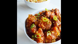 Honey Garlic Cauliflower