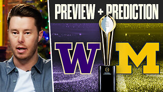 Michigan vs. Washington Preview, Prediction & Bets | 2024 National Championship