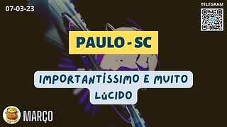 PAULO SC IMPORTANTÍSSIMO e muito Lúcido - Operações #paulodesc