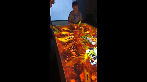 THE best sensory sand table EVER