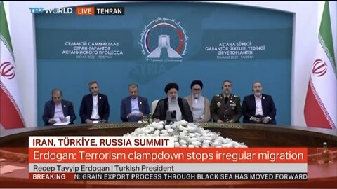 IRAN, TURKEY, RUSSIA SUMMIT’22