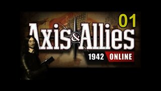 Let's Play Axis & Allies 1942 Online - Germany - 01 Opening Moves