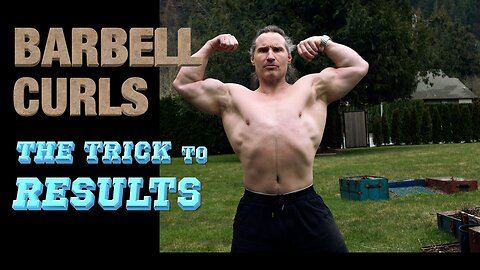 HOW I Do BARBELL CURLS for BIGGER BICEPS