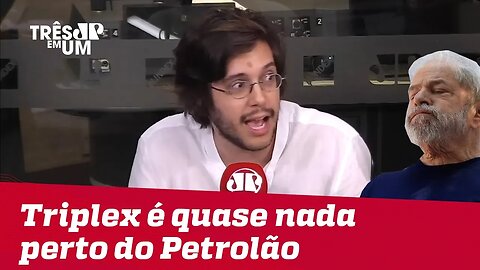 #JoelPinheiro: Triplex é quase nada perto dos valores dos escândalos de corrupção do Petrolão