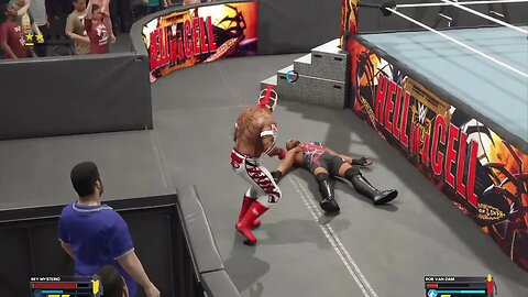 WWE Rey Mysterio vs Rob Van Dam Ladder Match