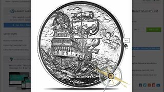 Elemetal 2 Oz Privateer Ultra High Relief Silver Round Preview