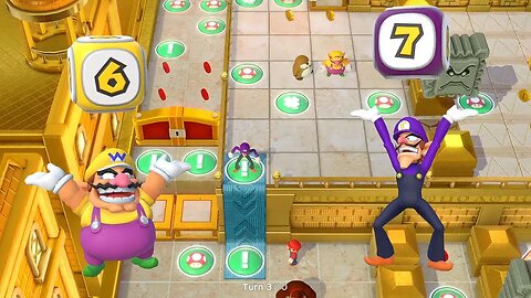 Can I win using ONLY Wario's special dice in Super Mario Party Partner Party? (Tantalizing Tower)