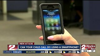 Can your child call 911 on a smartphone?