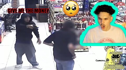 Clerk vs Angry Robber