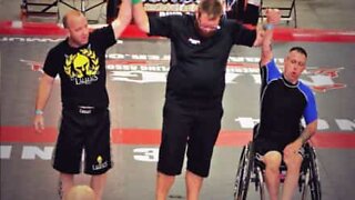 Paralyzed war hero becomes a martial arts master