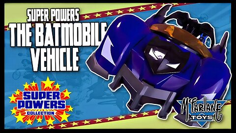 McFarlane Toys DC Super Powers Wave 4 Batmobile Vehicle @TheReviewSpot