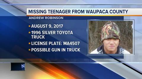 Waupaca county teen missing