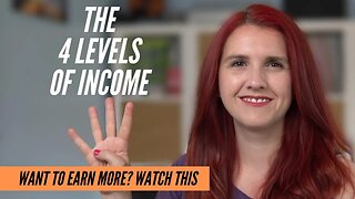 The 4 LEVELS OF PERSONAL INCOME (and the THREE RESOURCES EVERYONE NEEDS to MASTER)