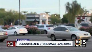 Two arrested for stealing nearly two dozen guns in Chandler