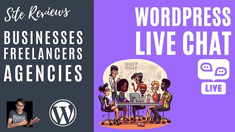 Friday 23rd June - Live Chat - Ask Me Anything, Q&A, Site Reviews with Web Squadron #Wordpress