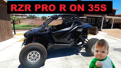 2022 Polaris RZR PRO R Overview on 35s EP -253