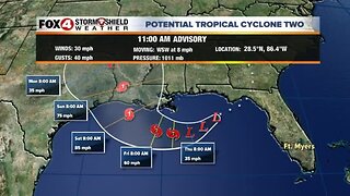 Potential Tropical Cyclone Two Advisory 1