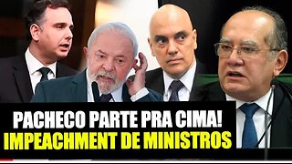 Cabo de guerra! STF x Senado: o BICHO ESTÁ PEGANDO! Pacheco reagiu ao STF! IMPEACHMENT!