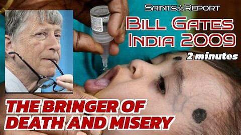 Bill Gates ☠️ INDIA 2009 Experiment