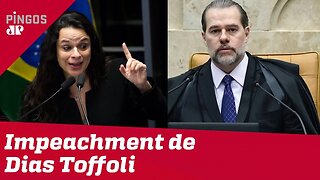 Janaina turbina pedido de impeachment de Toffoli