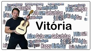 Happy Birthday Vitória - Happy Birthday to You Vitória #shorts