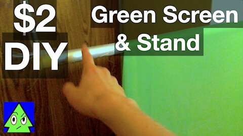 DIY Green Screen & Stand (For About $2)