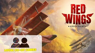Red Wings Multiplayer - How to Play Splitscreen Coop [Gameplay]