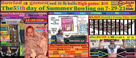 2848 games bowled become a better Straight/Hook ball bowler #178 with the Brooklyn Crusher 7-29-23