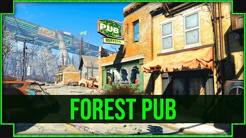 Forest Pub in Fallout 4 - They Used To Make A Killer Buffet!