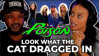 🎵 POISON - Look What the Cat Dragged In REACTION