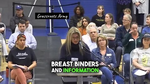 80 Year Old Grandmother CLOBBERS School Board For School Handing Out Breast Binders To Children