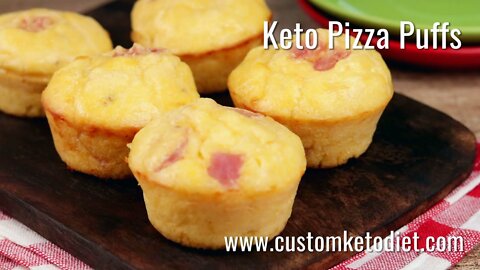 Keto Pizza Puffs | Keto Diet Recipes