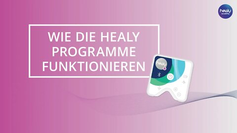 Wie die Healy Programme funktionieren (8/8)