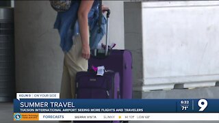 Tucson International Airport seeing more flights and travelers