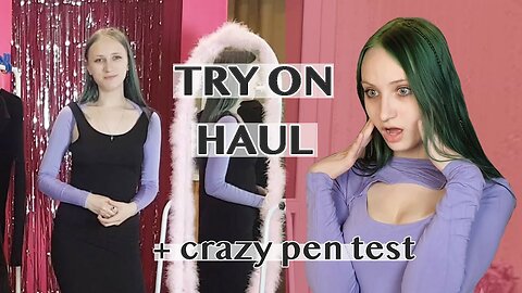 I didn't expect this! | Crazy Pen Test and Try On