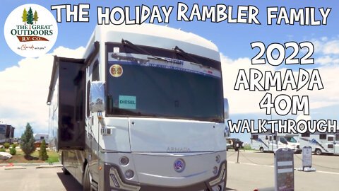 Driving in Style! Holiday Rambler Armada 40M (BEST CLASS A 2022) (LUXURY MOTORHOME)