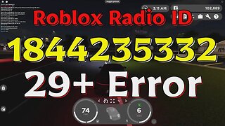 Error Roblox Radio Codes/IDs
