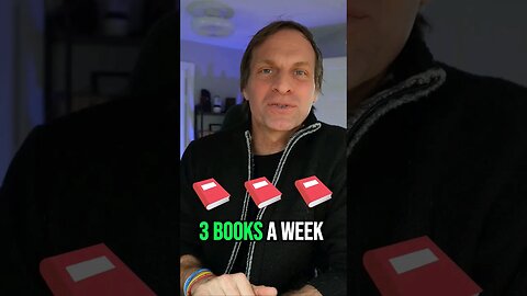 How To Read 3 Books A Week #speedreading #coaching #books