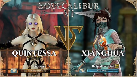 SoulCalibur VI — Amesang (Quintessa) VS RadiantShark893 (Xianghua) | Xbox Series X Ranked