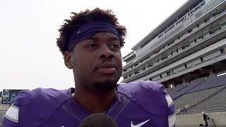 Kansas State Football | John Holcombe interview following Spring Showcase | April 13, 2019