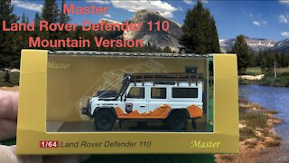 Master Land Rover Defender 110 Mountain Version Review and Stop Motion Movie Part 1