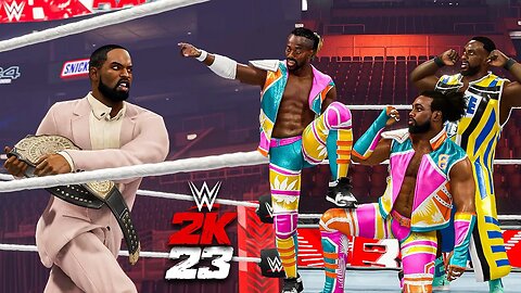 WWE 2K23 MyRISE - THE NEW DAY MAKING THREATS!!