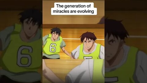The generation of miracles are evolving 😬 #anime #kurokonobasket #fyp