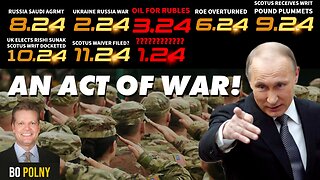 An Act of WAR!! Bitcoin, XRP, Gold, Silver, US Dollar Collapse!! Bo Polny