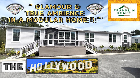 "GLAMOUR & TRUE AMBIENCE IN A MODULAR HOME!! " THE HOLLYWOOD BY FRANKLIN HOMES #modularhome | DMHC |