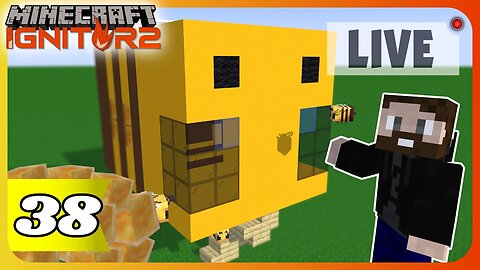 Honey, I'm Home: Renovating my Bee Shop🔥Ignitor SMP Minecraft Multiplayer [ Live Stream | 38 ]